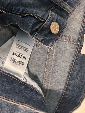 Hudson Jeans Skinny Jean in Light Blue Denim